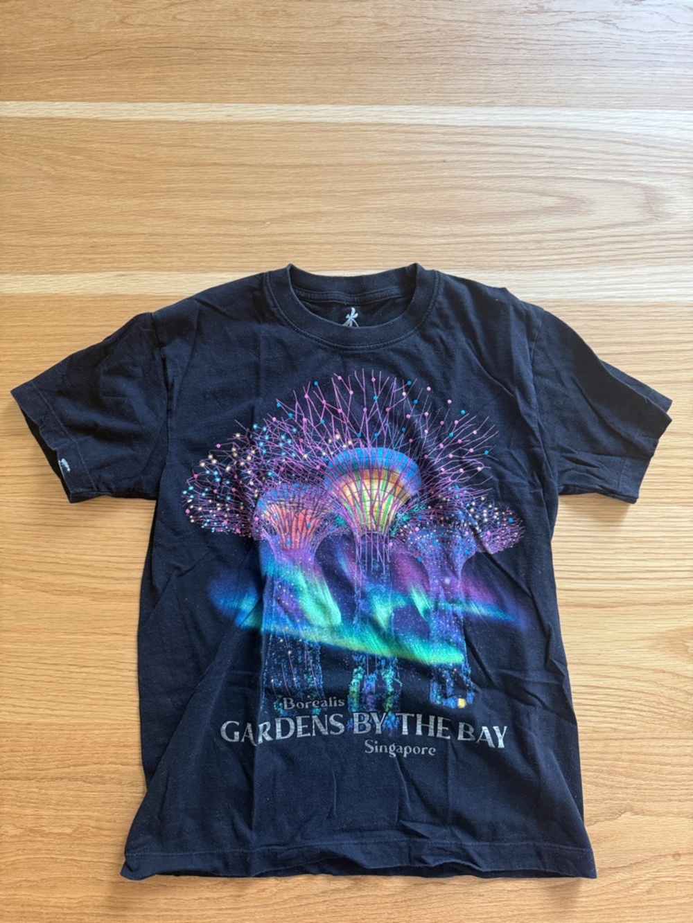 Kids Black Graphic Tee - Borealis Supertree